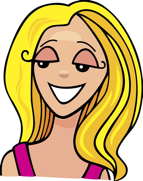 cartoon blonde